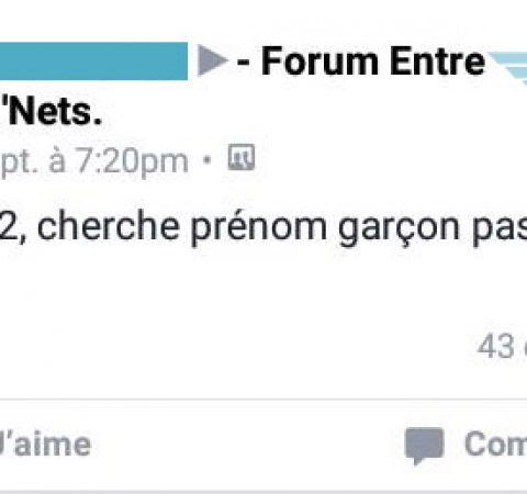 Pas de prénom